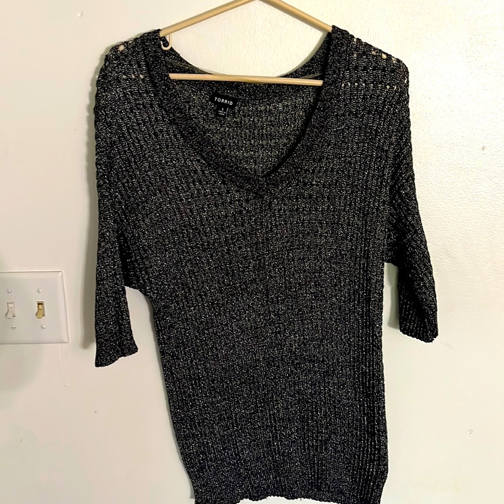 Black sweater from Torrid
